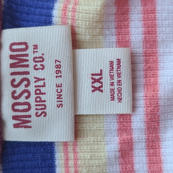 Vinage Striped Casual Dress - Purple Multi - Picture 7 of 8